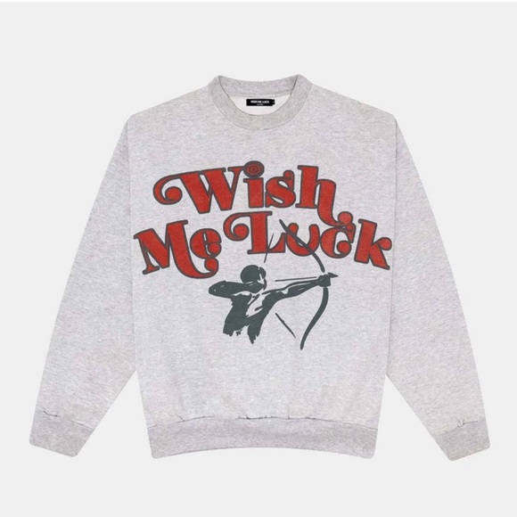 Wish Me Luck (WML) Archery Crewneck - Picture 1 of 3